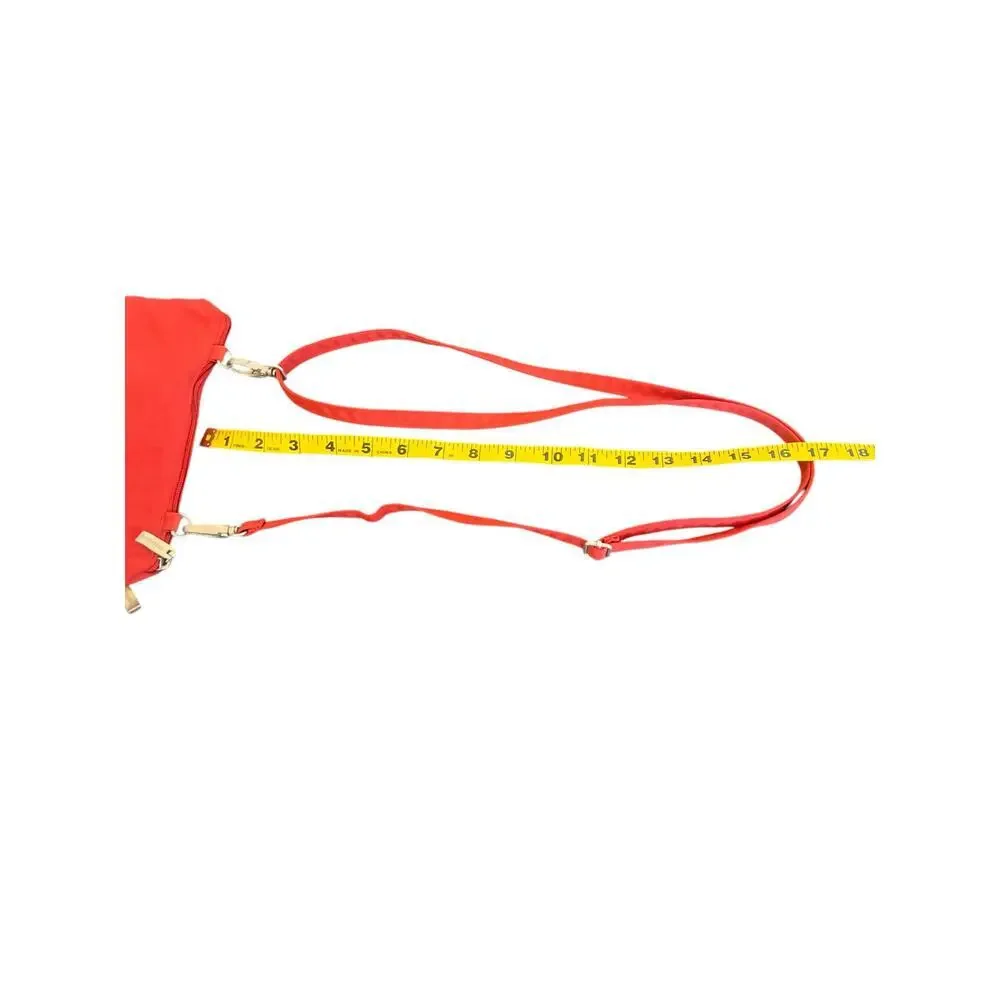 BAGGALLINI CROSSBODY BAG PURSE REMOVABLE STRAPS EXTRA POCKETS RED